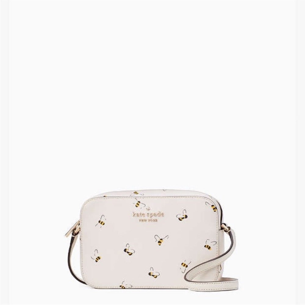 ♠️kate spade Staci Honey Bee Mini Camera Crossbody - mark on front, see photo 3